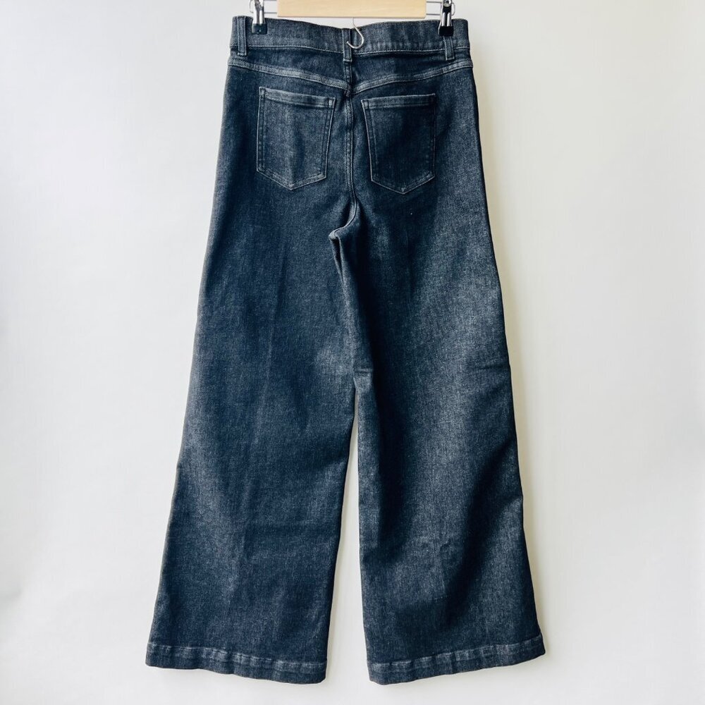 Spanx Wide legs pull on jeans, Black, Size M G88 - Picture 5 of 11
